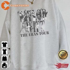 Taylor The Country-Pop Star Vintage The Eras Tour Unisex Shirt (3)