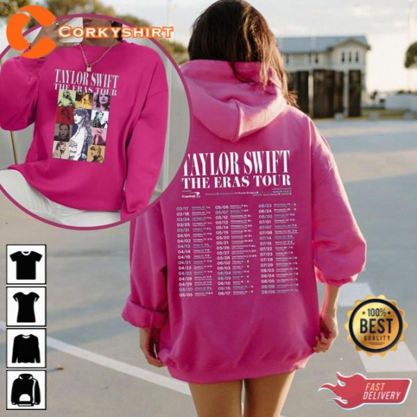 Taylor The Eras Tour 2SIDES Shirt Gift for Fan