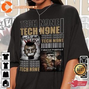 Tech N9ne V1 Hip Hop Style Graphic Rap Tee1
