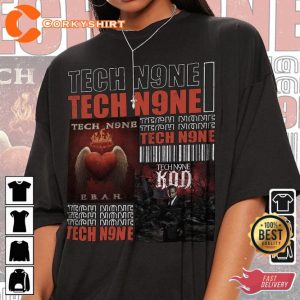 Tech N9ne Vintage Hip Hop 90s Style Unisex T-Shirt Design1