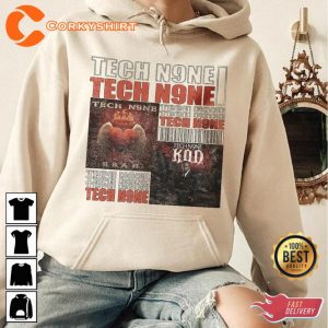 Tech N9ne Vintage Hip Hop 90s Style Unisex T-Shirt Design7