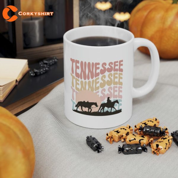Tennessee Ceramic Mug Gift for Coffee Lover