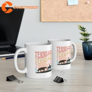 Tennessee Ceramic Western Country Music Coffee Mug
