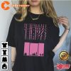 The 1975 Band Music Tour 2023 TShirt