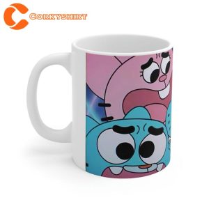 The Amazing World of Gumball Watterson Family Cartoon Mug04