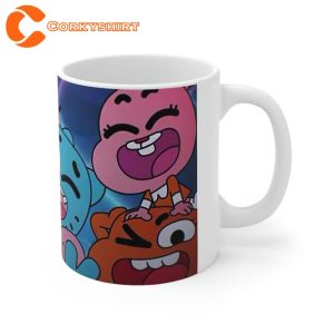 The Amazing World of Gumball Watterson Family Cartoon Mug05