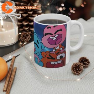 The Amazing World of Gumball Watterson Family Cartoon Mug06