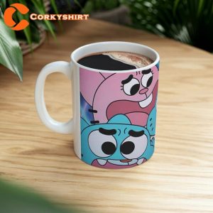 The Amazing World of Gumball Watterson Family Cartoon Mug08