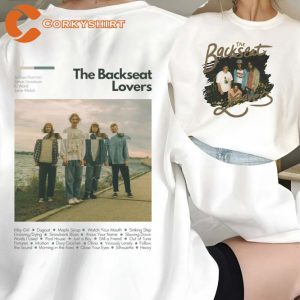 The Backseat Lovers Waiting to Spill Aus NZ Tour 2023 T-Shirt2