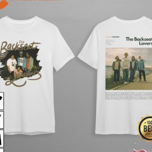 The Backseat Lovers Waiting to Spill Aus NZ Tour 2023 T-Shirt4