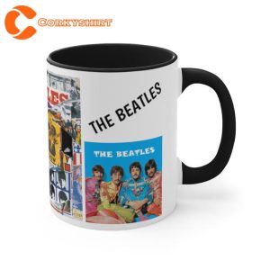 The Beatles Accent Ceramic Coffee Mug