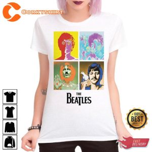 The Beatles Pop Art Music Fan Gift Unisex T-Shirt8