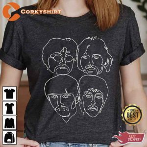 The Beatles Team Members Shirt