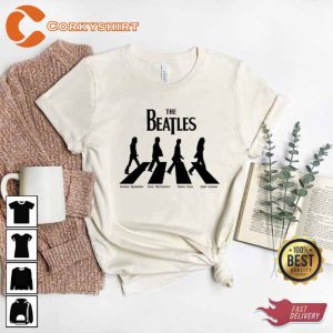 The Beatles Team Members T-Shirt Gift For Fan