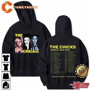 The Chicks Band 2023 World Tour Tee