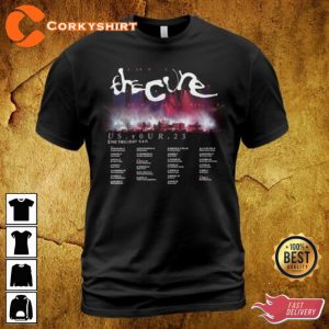 The Cure 2023 NA Tour Dates Shows of a Lost World Music Fan Gift T-shirt