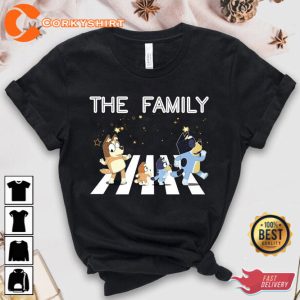 The Family Bluey Shirt Gift for Fan