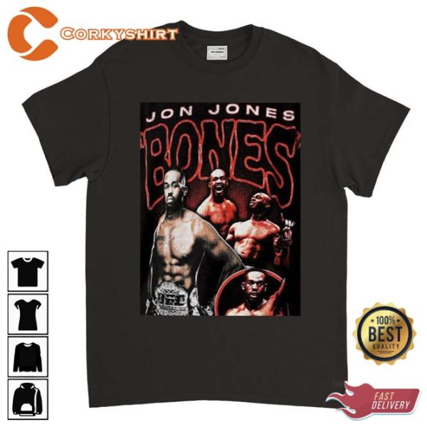 The Goat Jon Jones UFC Unisex Crewneck T-shirt