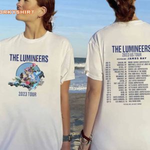 The Lumineers 2023 US Tour With Special Guest James Bay Tee