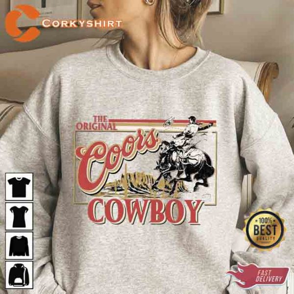 The Original Coors Cowboy Sweatshirt