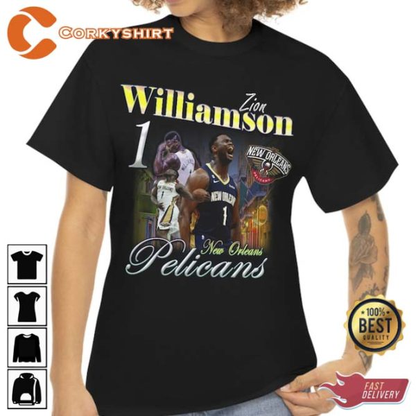 The Pelicans’ All-Star Zion Williamson Vintage Unisex Shirt