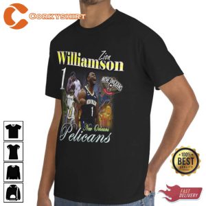 The Pelicans’ All-Star Zion Williamson Vintage Unisex Shirt