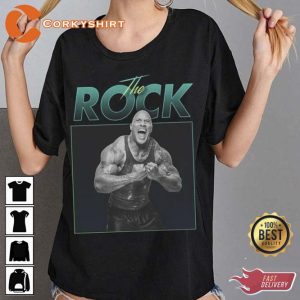 The Rock Dwayne Johnson Fan Gift Throwback Unisex Shirt