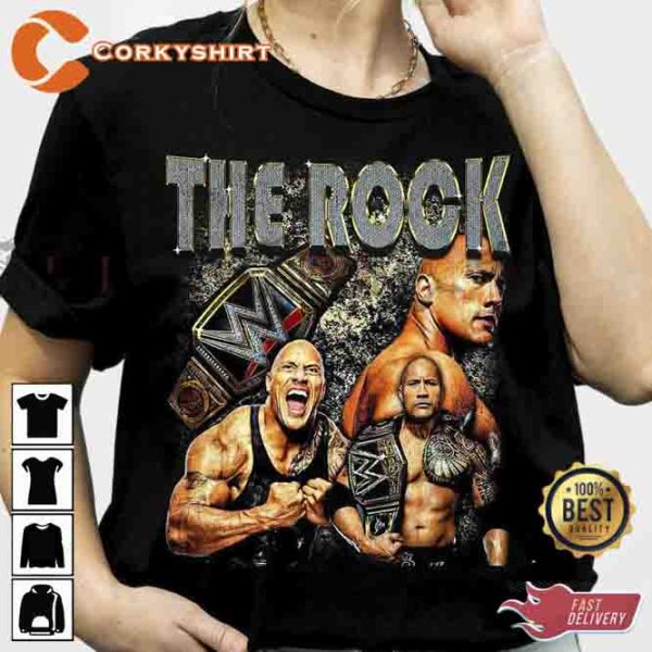 The Rock Vintage Dwayne Johnson Shirt