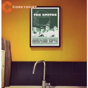 The Smiths 1985 Tour Poster