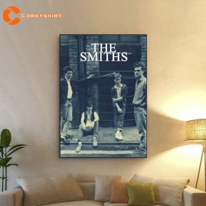 The Smiths On Tour Band Music Poster