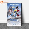 The Smurfs 2 Movie Unframed Poster Canvas Wall Art
