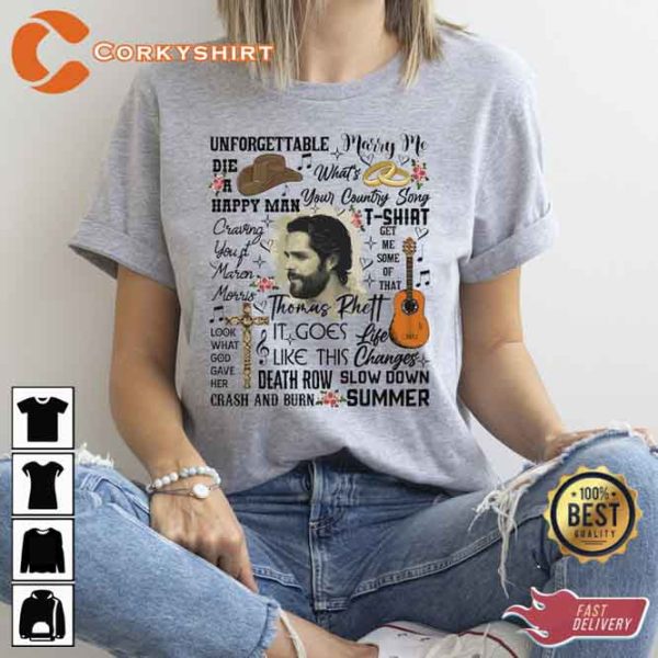 Thomas Rhett Tour 2023 Unisex Shirt