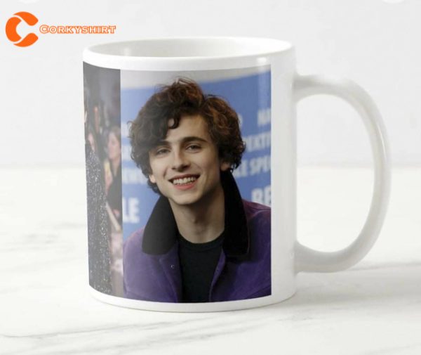 Timothee Chalamet Coffee Mug Gift For Fan