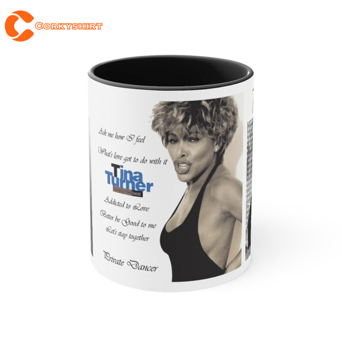 Tina Turner Accent Coffee Mug Gift for Fan 1
