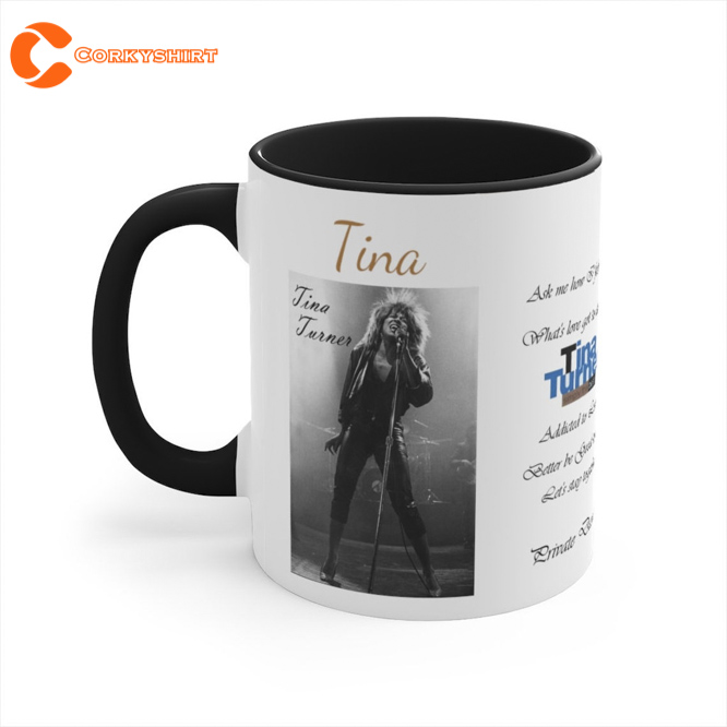 Tina Turner Accent Coffee Mug Gift for Fan 2
