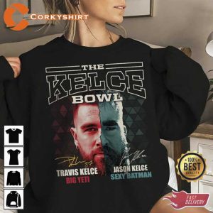 Travis And Jason Kelce Football Shirt