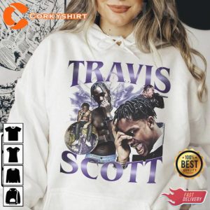 Travis Scott Rap Vintage Bootleg Sweatshirt Gift For Fan