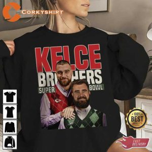 Travis and Jason Kelce Brother Shirt