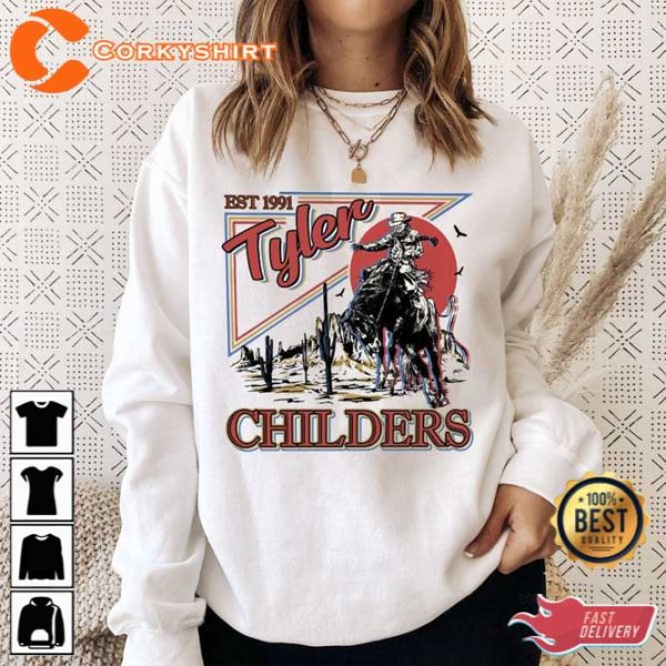 Tyler Childers EST 1991 Send in the Hounds Tour Hoodie