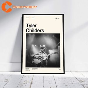 Tyler Childers Minimalist Vintage Poster