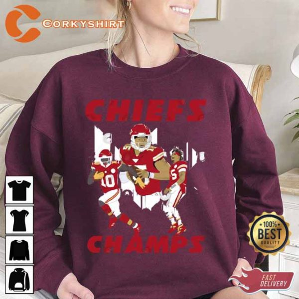 Tyreek Hill Cartoon Art Football Player Trending Unisex Sweatshirt