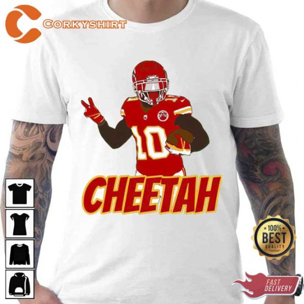 Tyreek Hill Cheetah Kansas City Unisex T-shirt