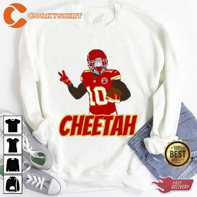 Tyreek Hill Kansas City Chiefs Cheetah T-Shirt, hoodie, longsleeve,  sweatshirt, v-neck tee