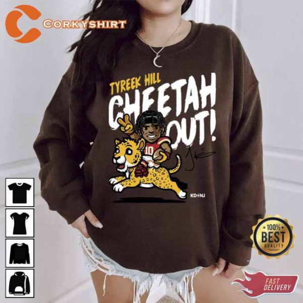 Tyreek Hill Cheetah Out Football Player Trending Unisex Sweatshirt