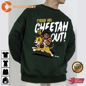 Tyreek Hill Cheetah Out Football Player Trending Unisex Sweatshirt