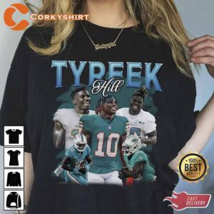 Tyreek Hill Miami Football Vintage 90s Shirt