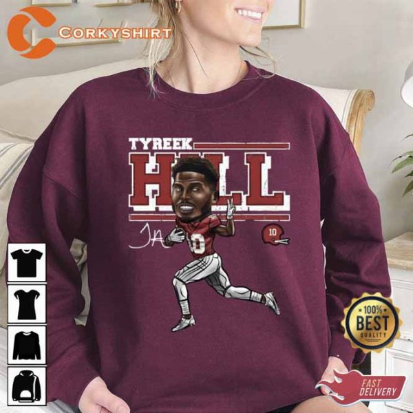 Tyreek Hill Signature Football Player Trending Sweatshirt
