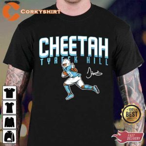 Buy SOUTH FLORIDA CHEETAH TYREEK HILL South Beach Shirt For Free