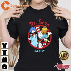 Unisex Dr Seuss Day EST 1904 Shirt