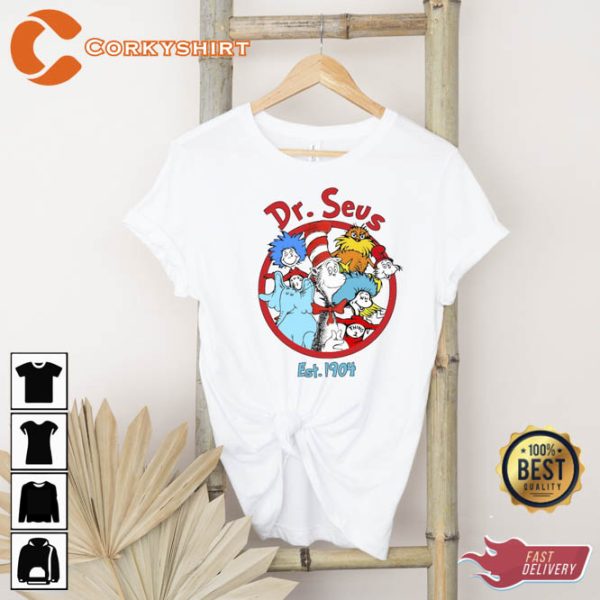 Unisex Dr Seuss Day EST 1904 Shirt